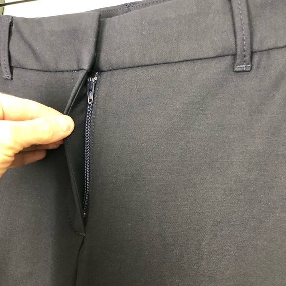 Talbots 10” Rise 8P Blue Capri Dress Trouser Pants - Picture 3 of 12